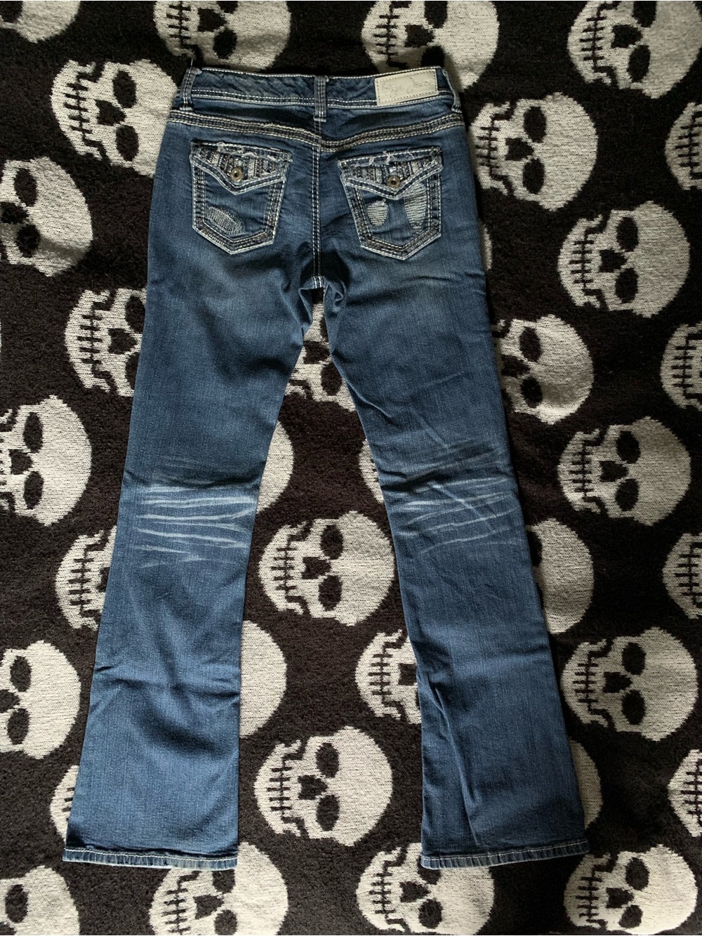 Low Rise Bootcut Jeans - Picture 2 of 6